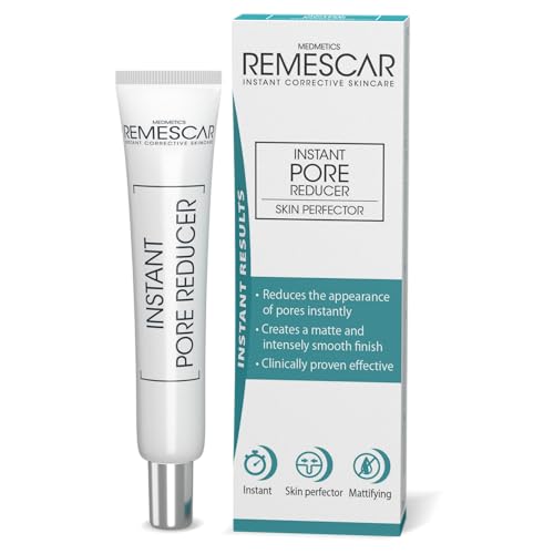 Remescar - Instant Pore reducer - Reduziert sofort das Auftreten von Poren - Intensiv glattes, mattes Finish - Klinisch erprobtes Porenminimierungsserum - Poren verkleinern - Poren Reinigung