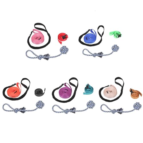 Shienfir Dog Bite Toy Teeth Cleaning Dog Toy 1 Set Dog Toy Biss Resistant Interactive Pet Training Toy Relieve Boredom Hanging Teeth Grinding Toy Pet Supplies Random Color