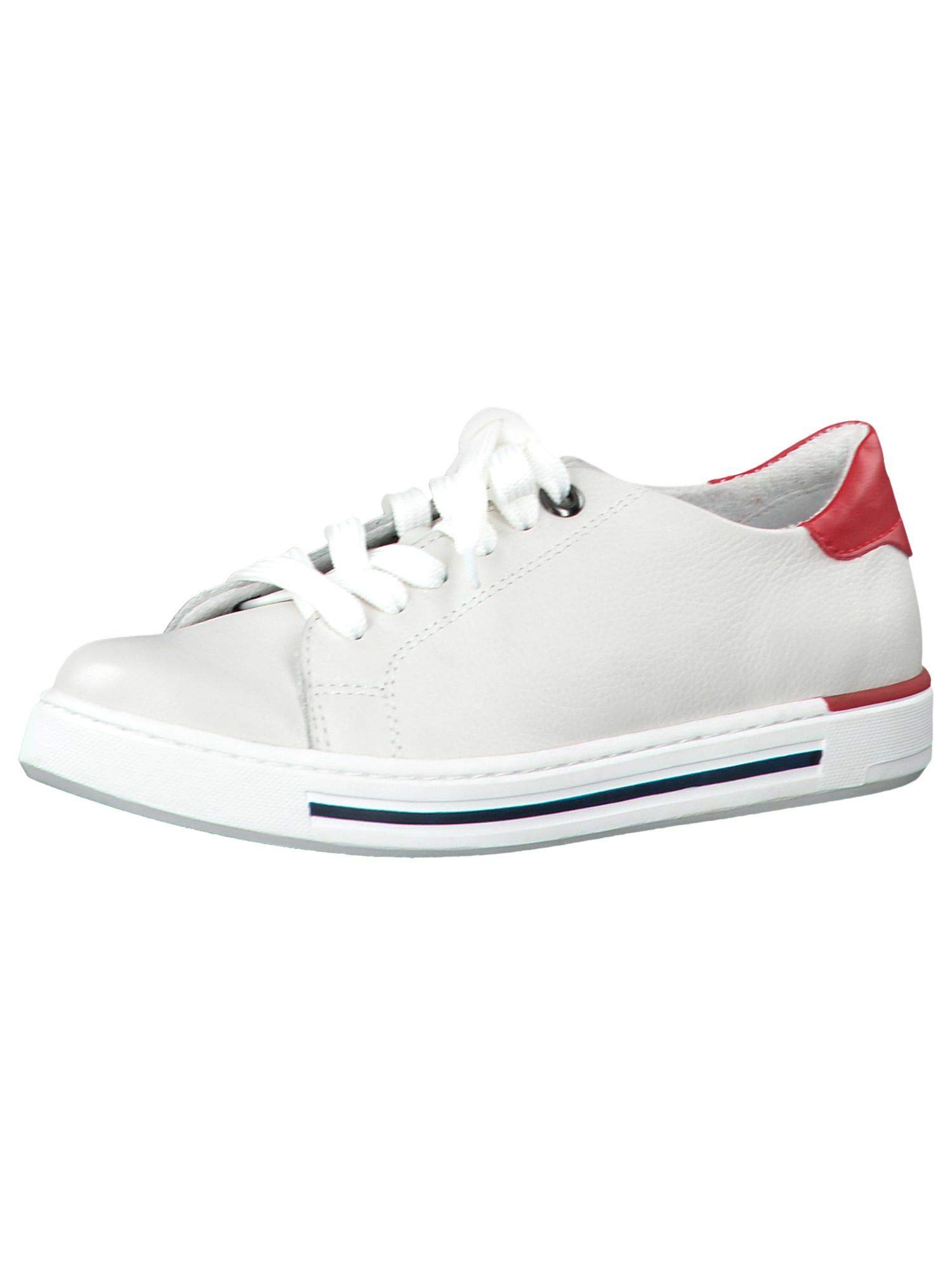 Jana 100% comfort Damen 8-8-23607-24 Sneaker, Weiß (White 100)