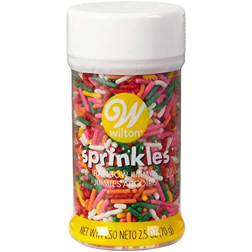 Sprinkles Jimmies Rainbow 2.5 OZ.