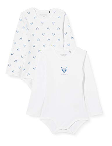 bellybutton Baby-Mädchen Body T-Shirt, Zen Blue|Blue, 50