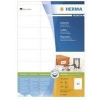 HERMA SuperPrint - Etiketten - weiß - 35 x 70 mm - 2400 Stck. (100 Bogen x 24) (4429)