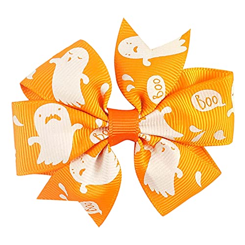 SHUBIAO Halloween Schleife Haar geeignet Zubehör Band Knoten Clip for Mädchen Haarspange Haarspange for Dickes Haar Haarspangen (Color : C)
