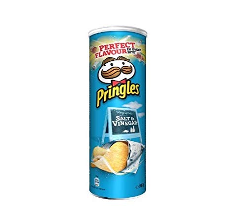 6x Pringles Salt & Vinegar Patatine Salz & Essig 160g Kartoffel chips