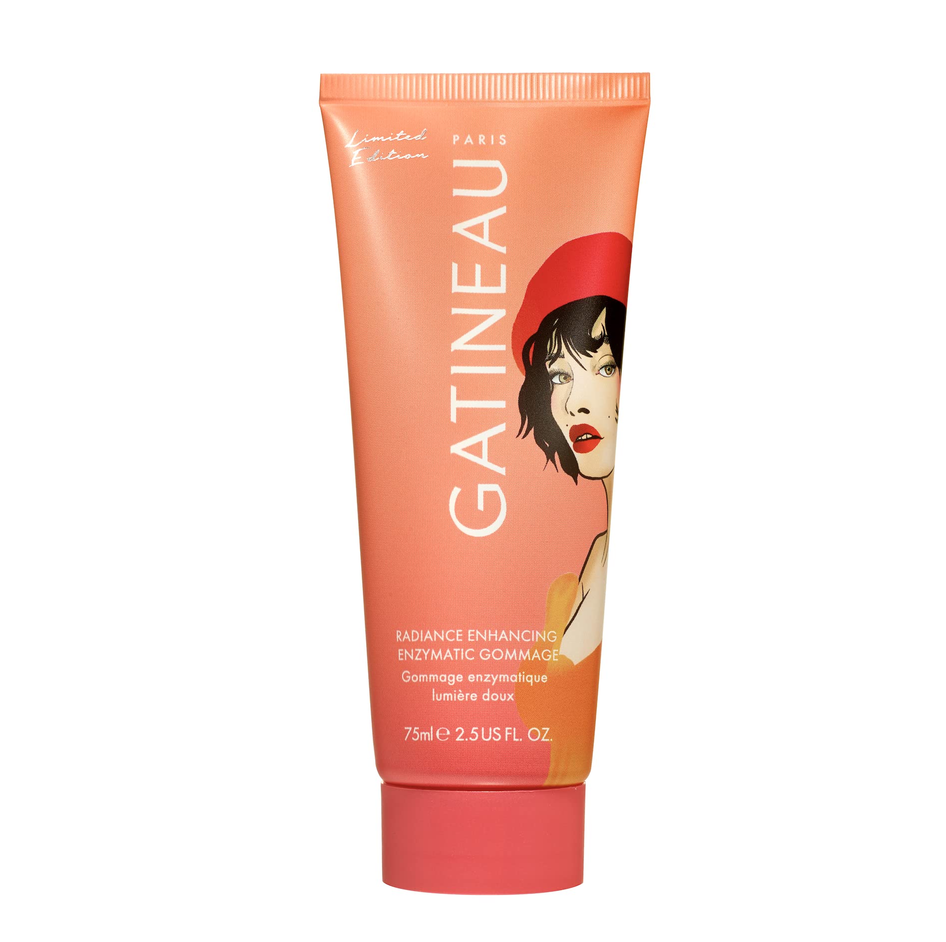 Gatineau - Radiance Enhancing Gommage, sanftes, enzymatisches Peeling mit Hyaluronsäure und Vitamin C, empfindliche Haut (75 ml Limited Edition (1 Packung))