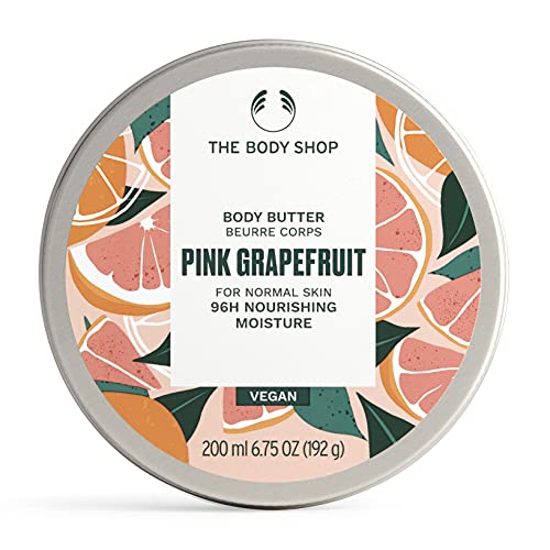 The Body Shop Pink Grapefruit Body Butter unisex, Pink Grapefruit Körperbutter 200 ml, 1er Pack (1 x 200 ml)
