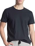 CALIDA Herren Remix Basic T-shirt T Shirt, Dark Sapphire, 46-48 EU
