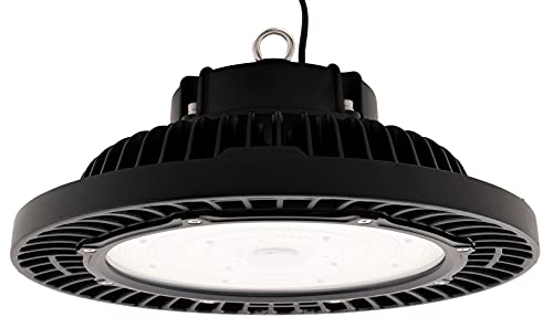 McShine - LED-UFO-Hallenstrahler | UFO-PRO-240 | 240W, 42.000 ml, neutralweiß, 4000K, Schutzklasse IP65, 120°, 100-277V