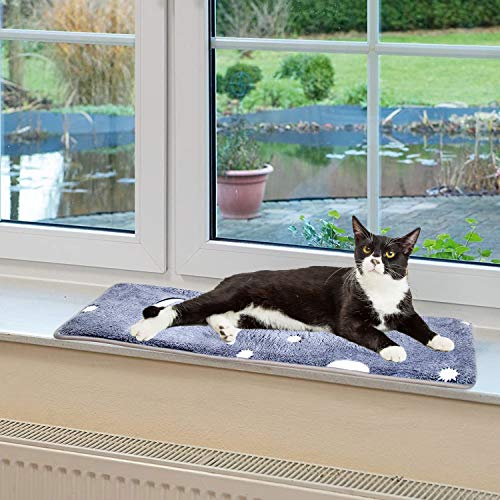 Pet Prime Katzen-Fenstermatte für Fensterbänke, Katzen-Fensterbett-Matte, 89,5 x 27,5 cm