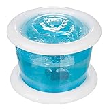 TRIXIE elektronischer Wasserspender "Trinkbrunnen Bubble Stream, Kunststoff, 3 l/ø 25 × 16 cm, blau/weiß" - 24464
