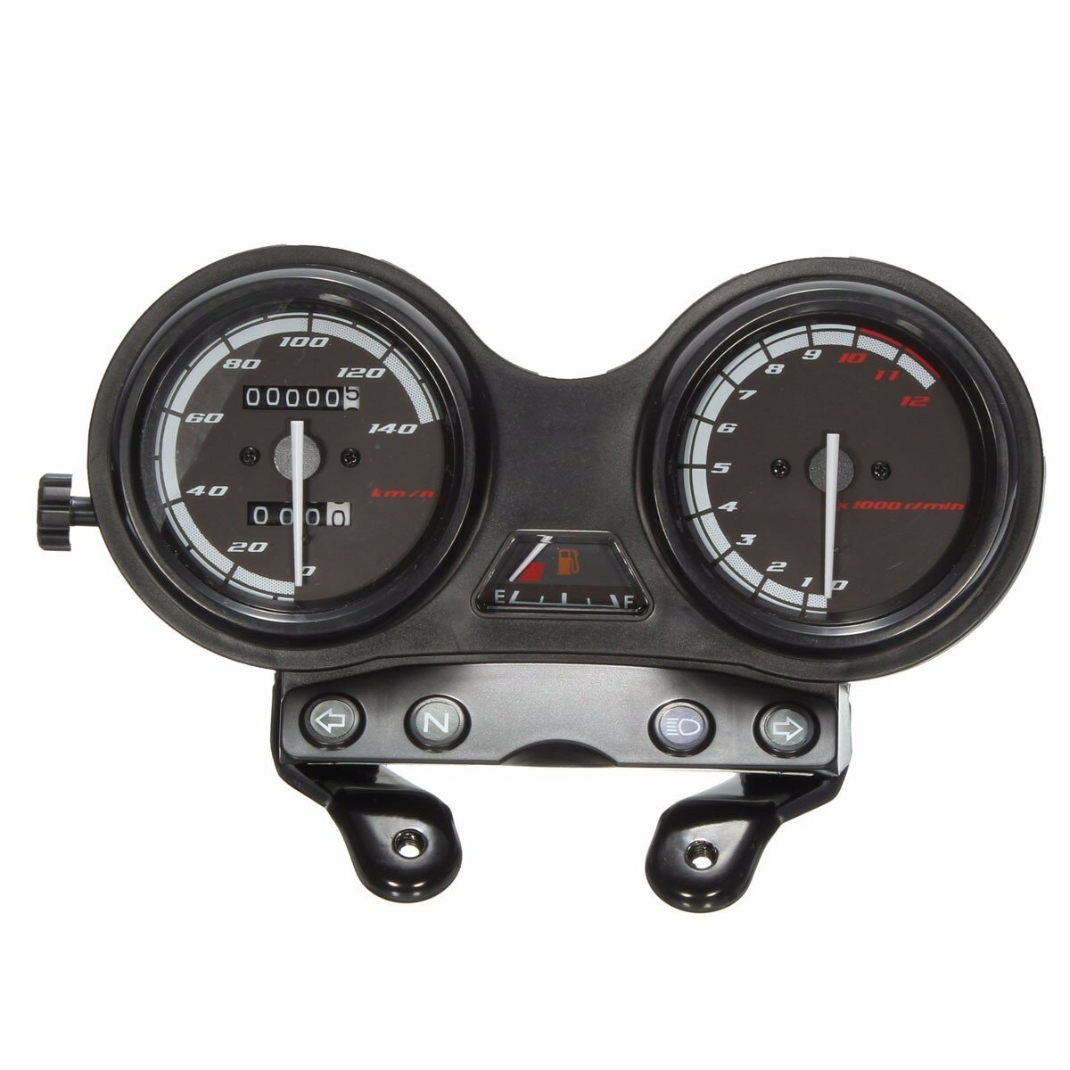 Motorrad-LCD-Tachometer mit 12000 U / min für Yamaha YBR 125