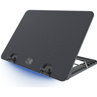 Cooler Master Notepal ERGOSTAND IV - Notebook-Lüfter - mit 4-Port-USB-Hub - 140 mm - Schwarz