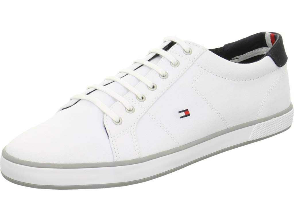Tommy Hilfiger Herren Sneakers H2285Arlow 1D, Weiß (White), 40