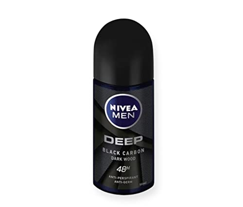 6er Pack - NIVEA Men Deo Roll-on"Deep" Anti-Transpirant - 50 ml