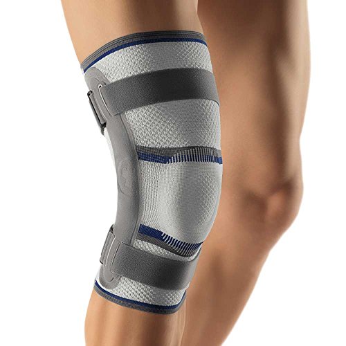 Bort Stabilo® Kniebandage mit Gelenk Knie Gelenk Bandage Schiene Stütze, Links, XXXL