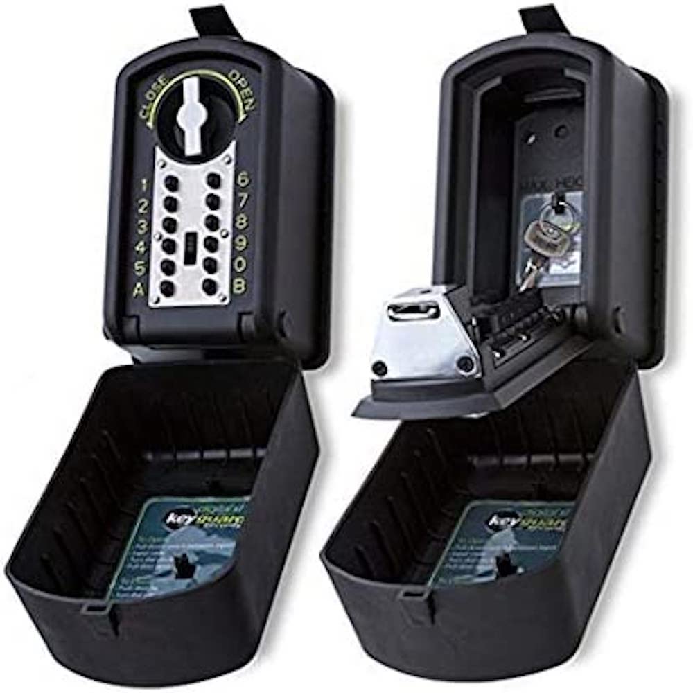 NRS Healthcare Keyguard Digital XL Schlüsselsafe – Wandmontage, Polizei genehmigt, Outdoor-Schlüsselaufbewahrung