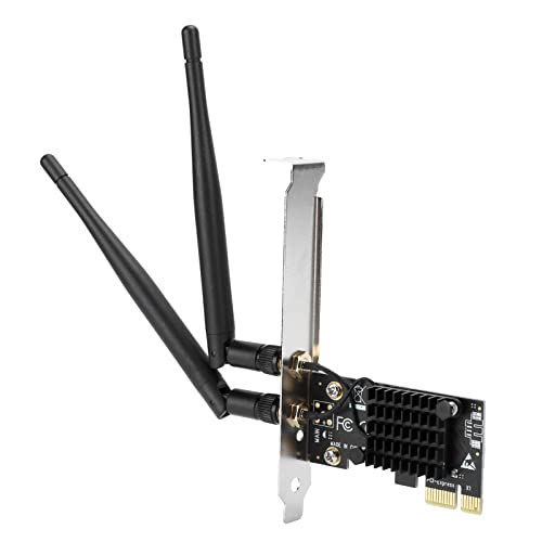 Yctze WiFi-Karte, Wireless WiFi PCIe-Netzwerkadapter, Dual Band Wireless WiFi PCIe-Karte unterstützt Hotspots