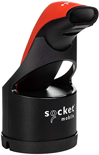 Socketscan S700 1D Barcodescanner, Rot und Ladestation