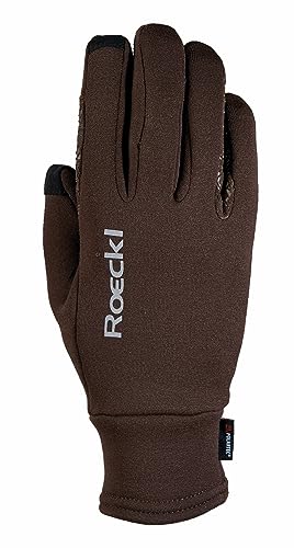 Roeckl Sports Winter Handschuh -Weldon- Unisex Reithandschuh, Mokka, 7,5