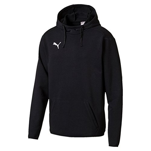 Puma Herren Liga Casuals Hoody Sweatshirt, schwarz Black White, M