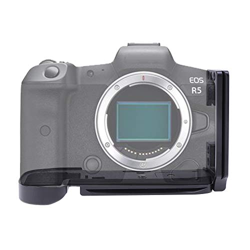 Verstellbare vertikale Schnellwechselplatte Handgriff Halterung L-Halterung für Canon EOS R5 R6 spiegellose Kamera