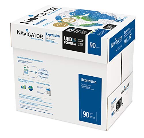 2500 Blatt Navigator Expression Inkjet / Kopierpapier 90g/m² A4 Papier