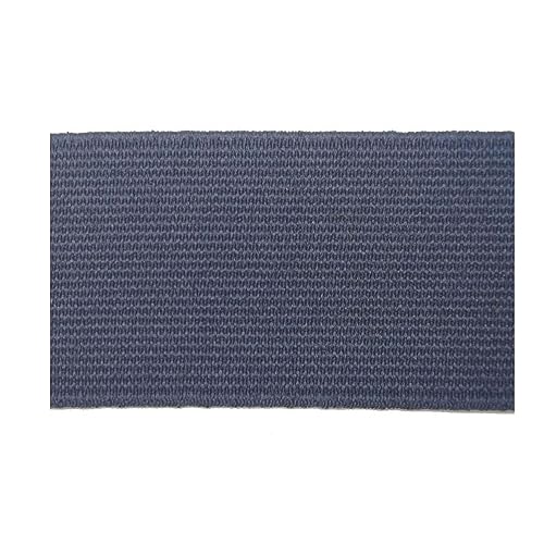WORKSDUO Elastisches Band 20-50mm nähen elastische Bandbanden, Navy blau, Breite 30mm Länge 5m