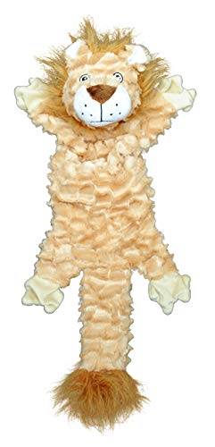 Jolly Pet Fat Tail Large Lion, Tug and Toss Toy for Dogs