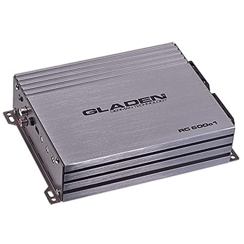 Gladen RC 600C1 1-Kanal Mono Verstärker digital 1 X 560 Watt RMS an 2 Ohm RC600C1