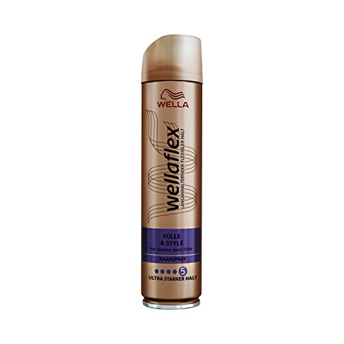 Wella Wellaflex Fülle & Style Haarspray für ultra starken Halt, 6er Pack (6 x 250 ml)