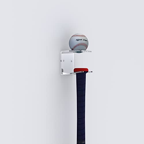 Baseballschläger- und Ballhalterung/Wandhalterung, Premium-Baseballschläger-Halterungen