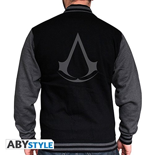ABYstyle - ASSASSIN'S CREED - Sweatshirt - Crest - Herren - schwarz / grau (S)