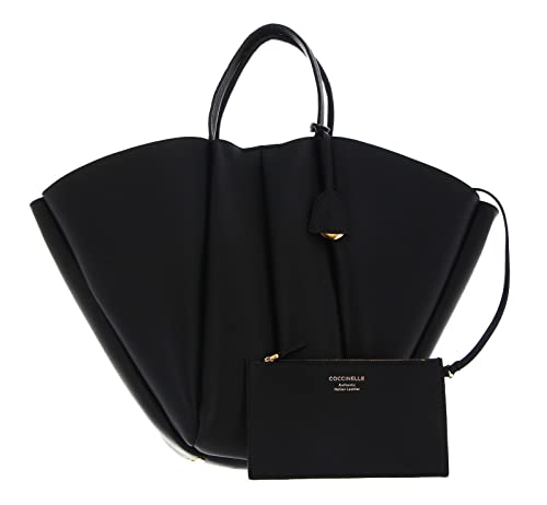 Coccinelle Bundie Handbag Grained Leather Noir