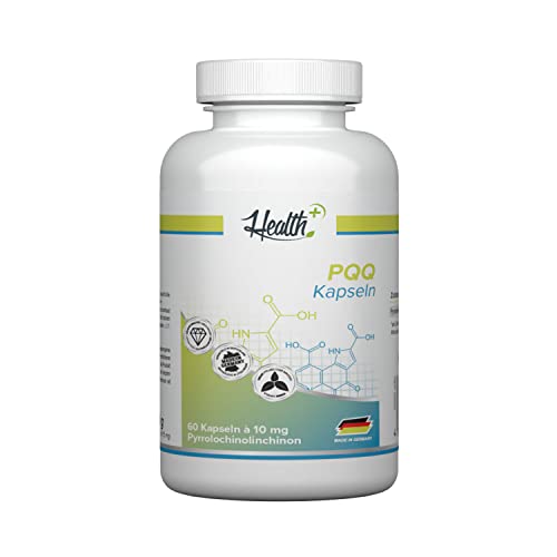 HEALTH+ PQQ, Pyrrolochinolinchinon, 60 Kapseln