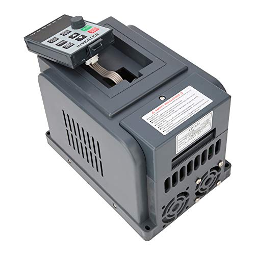Fafeicy Frequenzumrichter, AT4-0750X Einphasen-Wechselrichter mit 220 V Wechselstrom und dreiphasigem 380 V Wechselstrom, 8 A, 0,75 kW