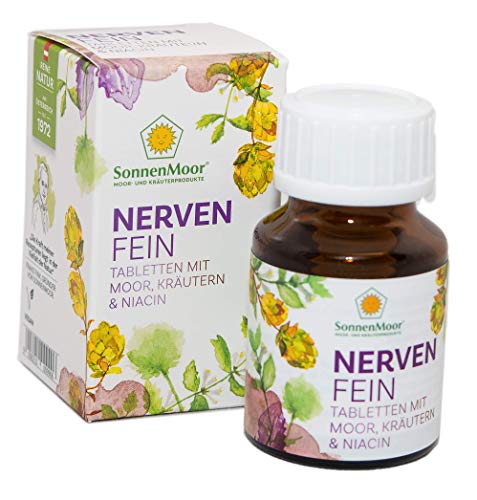 SonnenMoor NERVENfein® Tabletten 30 Stück für 30 Tage - zum Einnehmen für ein natürlich entspanntes Gefühl