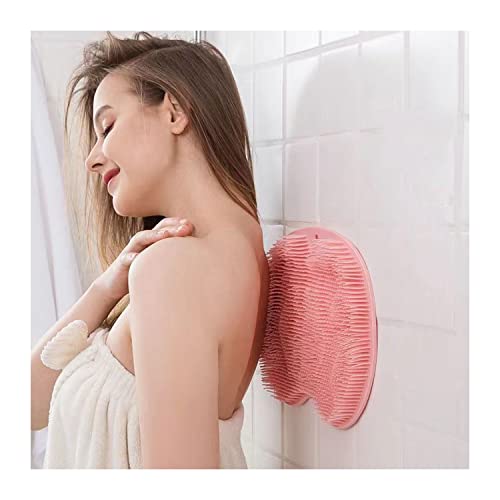 WALULAN Badewanne Körperbürste Fuß Rücken Massage Pad Silikon Peeling Anti-Rutsch Bad Pad mit Saugnapf
