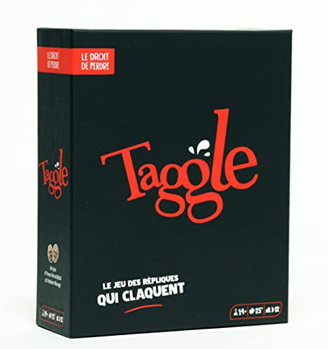 Le Droit de Perdre- Taggle (Nouveau Format) Gesellschaftsspiel DRO0016TA, Mehrfarbig