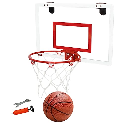 Kanylavy Basketballbrett mit Hängender Tür, Frei Stanzbar, Transparent, Kleiner Rückprall