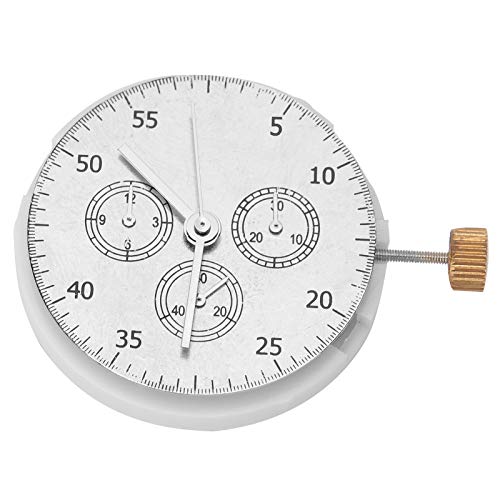 DAUERHAFT Uhrwerk 7750 Uhrwerk Kunststoff Metall Material Langlebig Einfach zu ersetzen 7750 Uhrenteil Uhrwerkzeug Reparaturwerkzeug Lange Lebensdauer