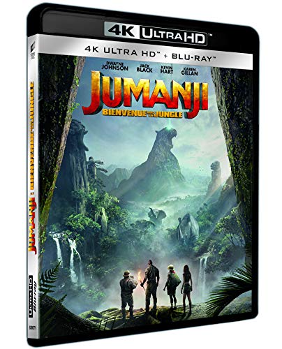 Jumanji : bienvenue dans la jungle 4k ultra hd [Blu-ray] [FR Import]