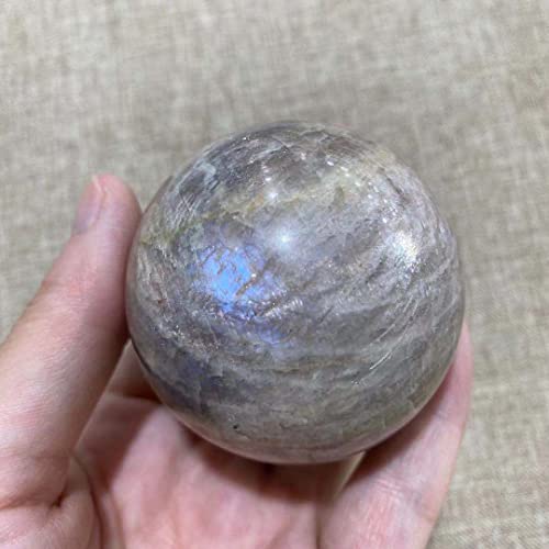 HLELU -Heimdekoration, natürlicher Sonne-Mond-Tonghui-Kristall-Quarz-Energieball Reiki-Heilraum-Dekoration-Geschenk-Geschenke, natürlicher Kristall (Size : 100-150g) WEISHENYIN (Material : 100-150g)