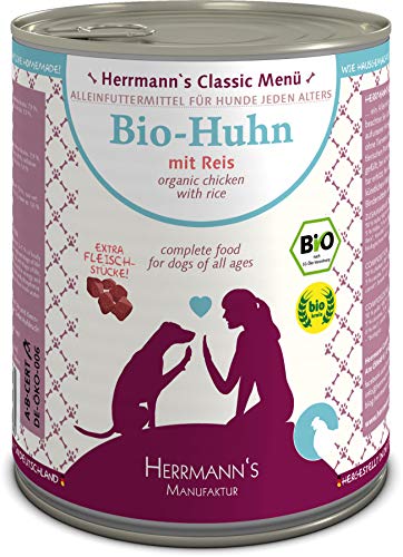 Sparpaket Herrmann's Menü Classic 24 x 800 g - Bio Huhn mit Bio Reis