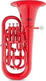 Classic Cantabile KEU-30RD MardiBrass Kunststoff Bb-Euphonium Rot