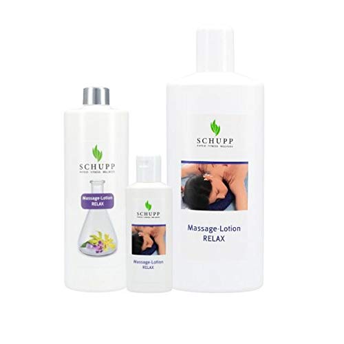 Massagelotion Relax 6 x 1000 ml + 1 Spender Für entspannende Massagen