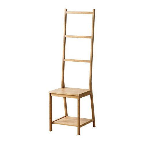 IKEA RAGRUND -Handtuchhalter Bambus- Stuhl