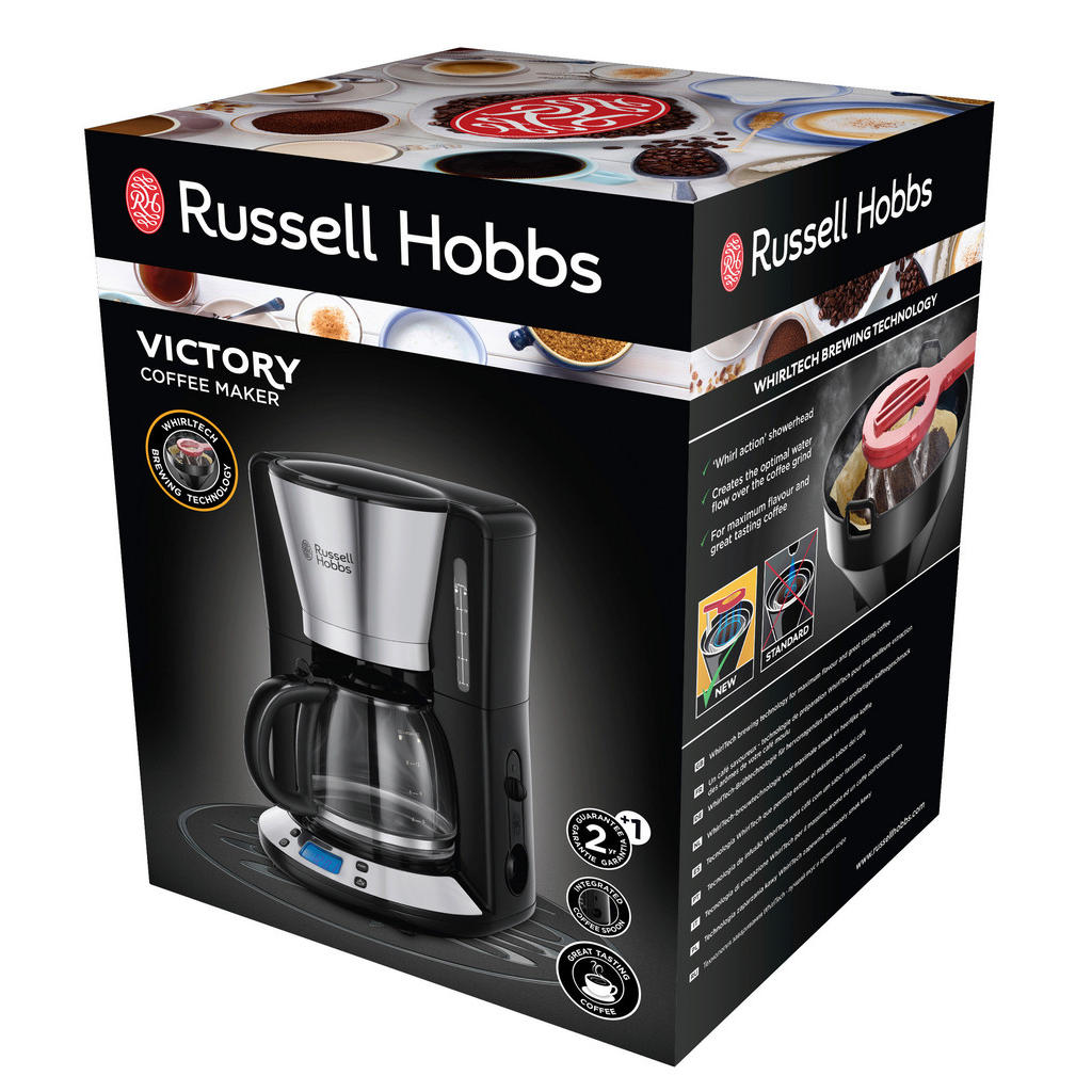 Russell Hobbs Kaffeeautomat 23618016002 schwarz Kunststoff Klarglas B/H/T: ca. 21,2x35,3x23,7 cm 3