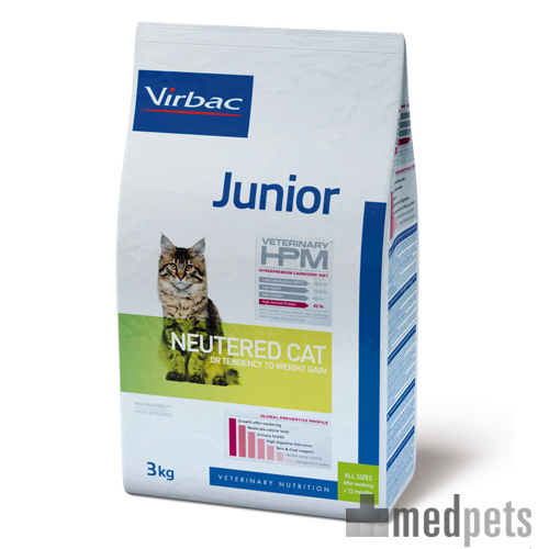 VIRBAC HPM Feline JUNIOR NEUTERED 1,5KG