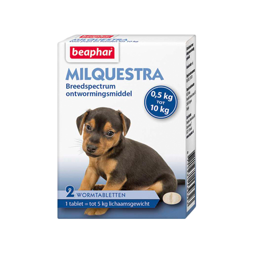 Beaphar Milquestra - großer Hund - 4 Tabletten