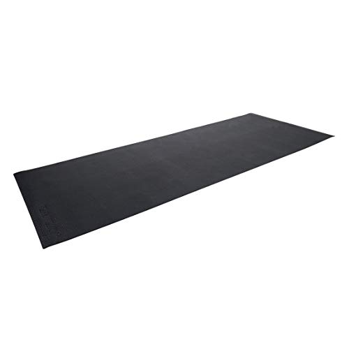 Tunturi Schutzmatte XL (Rower) Bodenschutzmatte-227 X 90 cm, schwarz, 227 x 90 cm